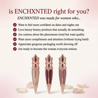 ENCHXNTED Pheromone Lip Gloss Trilogy | 3 Captivating Shades